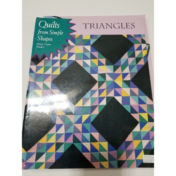 Triangles/scraps to you too by Debbie Caffrey item no.437 - Picture 3 of 3